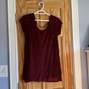 Marron  t-shirt